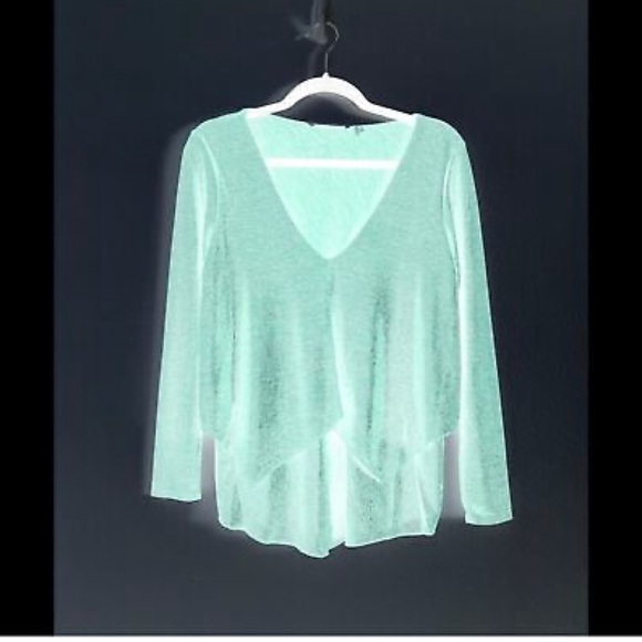 Soft Surroundings large burgundy sparkle top looks great on - Picture 2 of 4